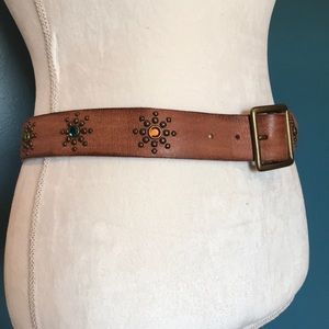 Leather Hollister belt